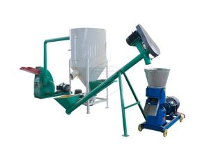 China High Efficiency Cattle Poultry Feed Production Line For Animal Farms on sale