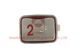 Wholesale Easy Installation Square Elevator Stop Button / Push Button Switch 45x32x18mm from china suppliers