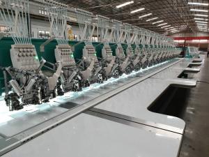 High Efficiency Computerized Automatic Embroidery Machine Easy Operation