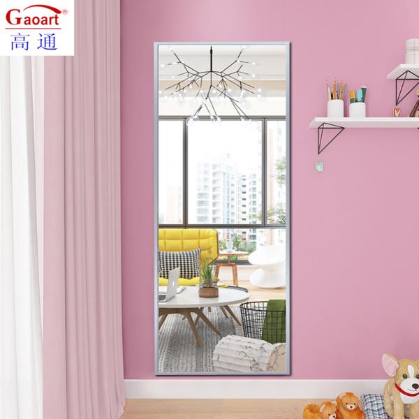 Nordic Style Arch Floor Mirror for Full Length Reflection in Living Room and Bathroom