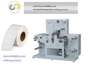 Wholesale Narrow width label rotary die cutting machine with slitting roll to roll from china suppliers