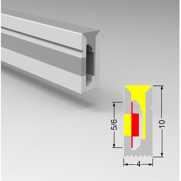 Mini Side View Neon Light Band 04*10mm RGB Flexible Silicone Neon LED Strip Waterproof IP67