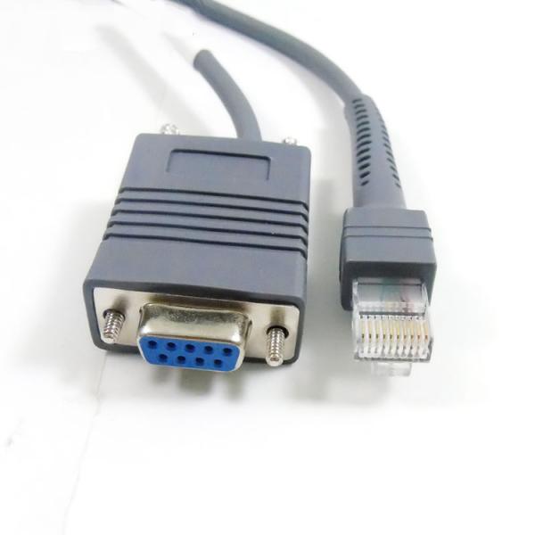 Quality CBA-R01-S07PAR Rs232 Db9 To Rj45 Cable 7ft For Symbol Ls2208 DS4208 for sale