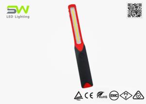 China Slim Long 2w Cob Led Portable Work Light Battery Powered With Magnet Hook on sale