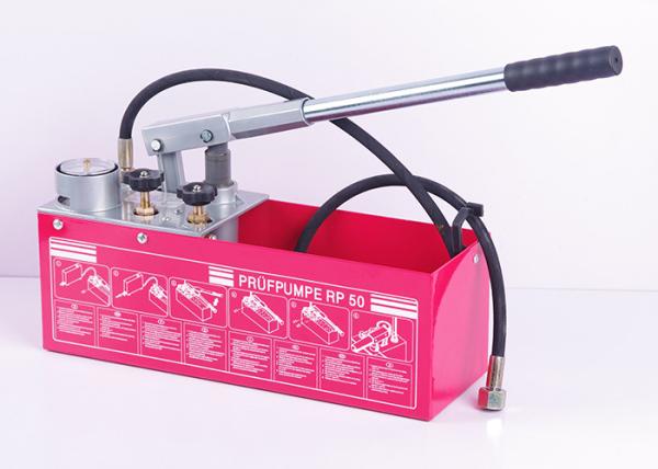 Quality Bench Manual Hydraulic High Pressure Test Pump Hydrostatic Hydro Testing for sale