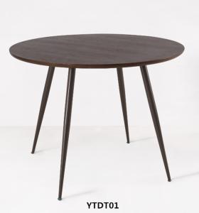 China FURNITURE MANUFACTURE Metal wood look coffee TABLE IN living home (YTDT01) on sale