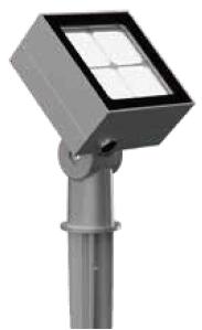 RGBW DMX512 Led Garden Spotlight RDM 20W 30W 4000K For Landscape Lighting