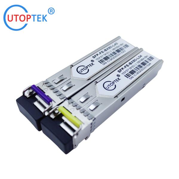 155M SFP SMF Bidi LC 80km 1490/1550nm optical fiber sfp transceiver module for cisco/huawei/ZTE/Viettle