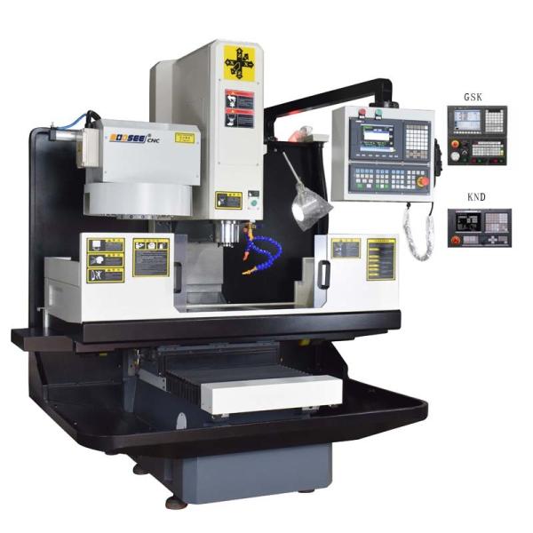 Quality Strong Rigidity 3 Axis CNC Milling Machine Vertical 12 Pieces Tool Capacity for sale
