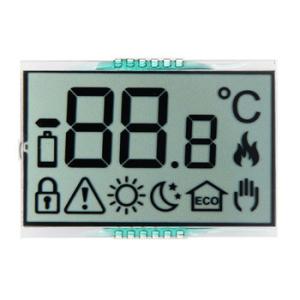 Wholesale TN Transmissive Positive Monochrome Segment LCD Display For Thermometer from china suppliers