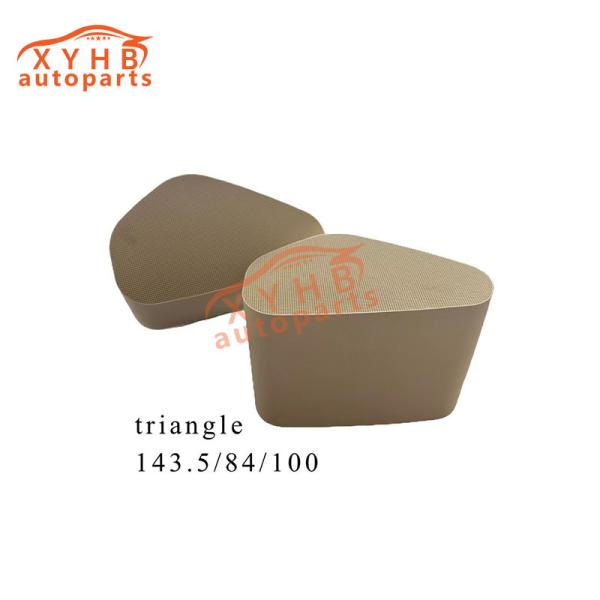 Ceramic Carrier High Quality Audi Triangle Three-Way Catalytic Filter Element Euro 1-5 Model: 143.5*84*100