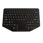 Industrial Ruggedized Vehicle Keyboard IP65 USB PS2 Interface With Touchpad Fn