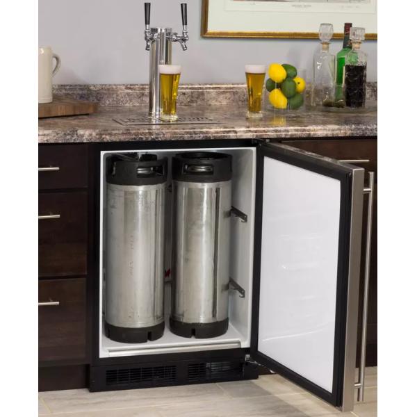 Polishing 304 Stainless Steel Double Faucet Beer Tower