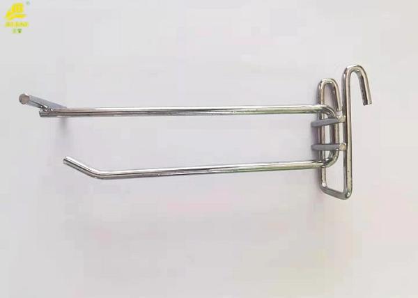 Quality Metal Security Display Heavy Duty Pegboard Hooks For End Shelf Side Frame for sale
