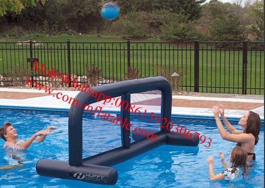 Quality Huffy Inflatable Pool Volleyball Net with Two Spalding for sale
