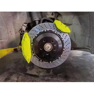 Wholesale Maserati Giboli Dual Rear Caliper 380x28mm Upgrade 4 Pot Caliper from china suppliers