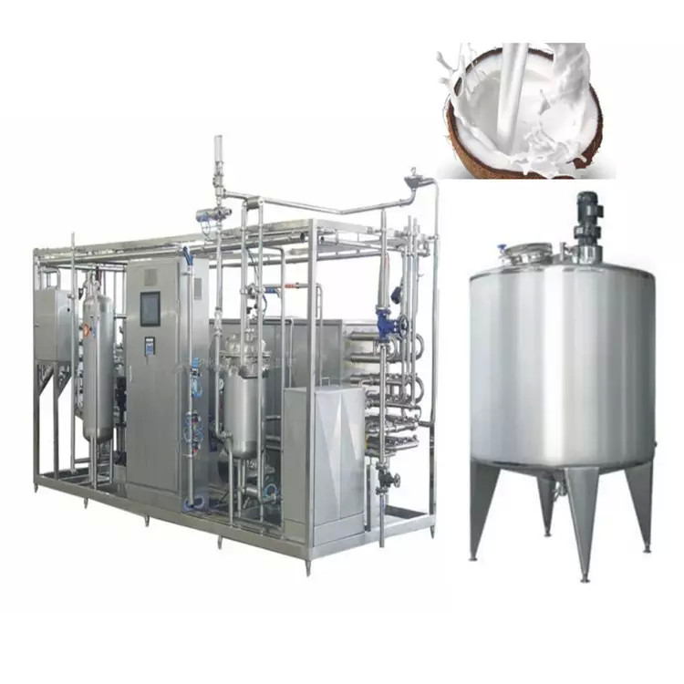 High Quality Coconut Production Plant Complete Coconut Milk Processing Line New Coconue Machine With PLC SUS304/316