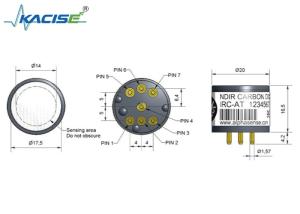 China IRC-A1 Carbon Dioxide Infrared Sensor - Pyroelectric Detector on sale