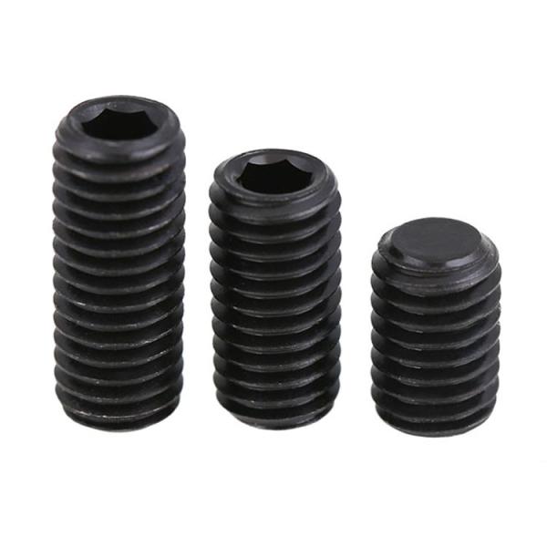 Quality Gr12.9 DIN916 Hex Socket Cup Point Set Screw Match Allen Key for sale