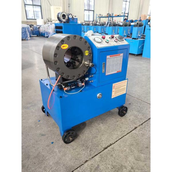 DX68 Hydraulic Hose Crimping Machine with 31.5Mpa Oil Pump Pressure 220v/240v/380v/415v Voltage Options and 3KW/4KW Motor Power