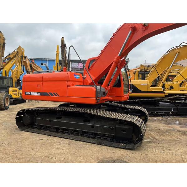 22 Ton Used Doosan Crawler Excavator In Original Color