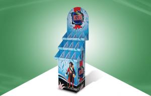 China Promotional Shop Product floor standing display units , Cardboard Wine Display Units on sale