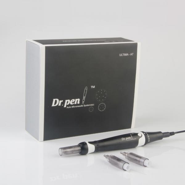 Quality Black Ultima Dr Pen A7 Plug Micro Needling Therapy For Anti Wrinkles , Hair Loss for sale