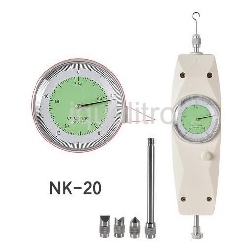 Compact Size and High Accuracy Push Pull Analog Force Gauge with Peak Holding