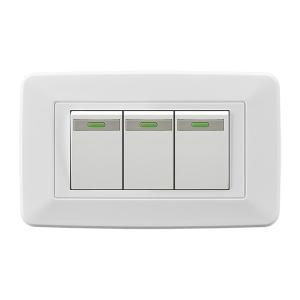 Wholesale High Standard 3 Gang 2 Way Switch Durable And Safe Over Current Protection from china suppliers
