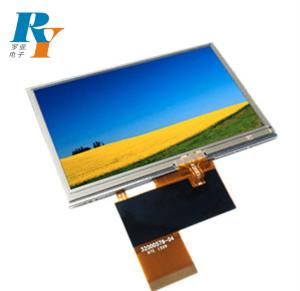 China RGB Stripe LCD Touch Panel 4.3′′ 480X272 At043tn24V. 7 0.226W on sale