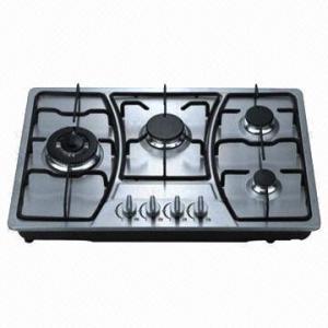 Wholesale Gas Hob with 4 Heads and Iron Burner Caps, Measures 760 x 500mm from china suppliers