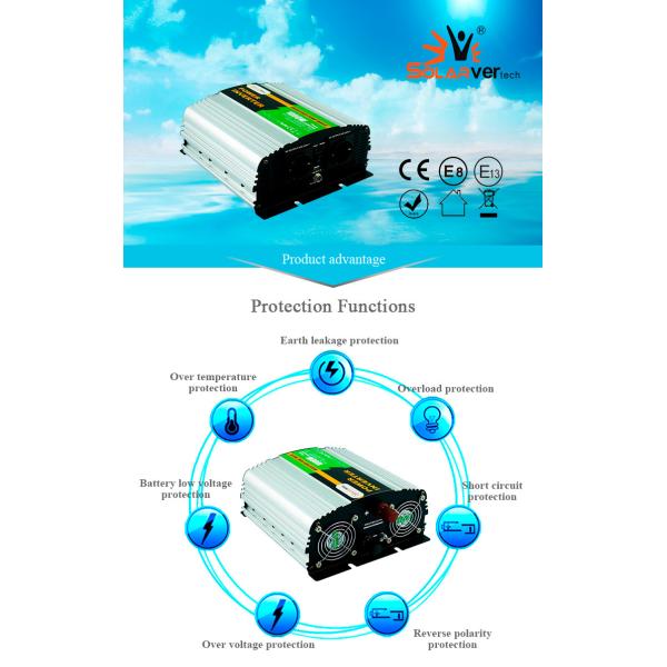 ISO9001 Multiscene Modified Power Inverter , 1KW Modified Sine Wave For Computer
