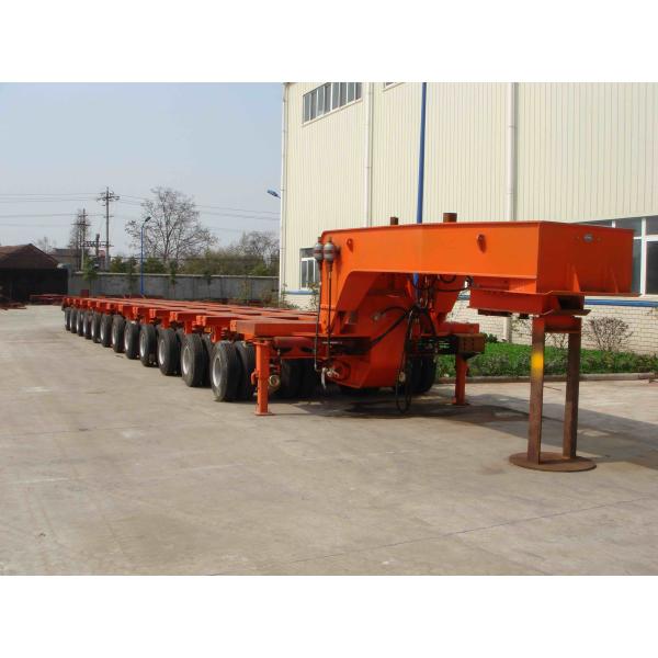 Semi-Trailer for Heavy Equipment Transport Multi-Axle Hydraulic Low Bed Truck Trailer