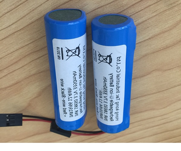 18650 Lithium-ion Battery Pack 3350mah Similar Panasonic For Bike Head Lighting
