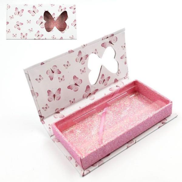 Paper Custom False Eyelash False Nail Packaging Boxes Cardboard Magnet Packaging Box