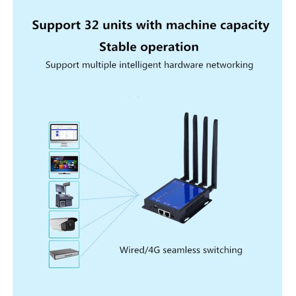 Black Metal Shell 4G Wifi Router 4g Wireless Router 12V DC Power