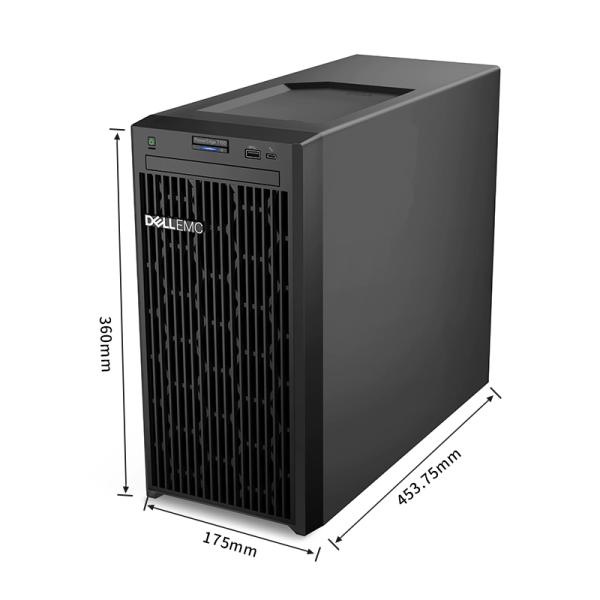 Best Dell T150 Intel Xeon E-2378G 8C 16M PowerEdge Tower Server Gross weight 11.68KG 3
