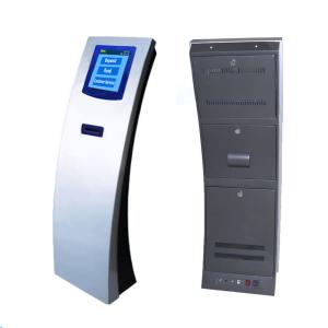 China Automatic Bank Wireless Queue Management System Ticket Dispenser Kiosk Unit on sale