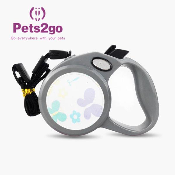 Quality Polyester Webbing Hands Free Retractable Pet Leash for sale