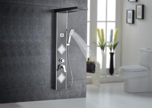Wholesale Multi Functions Thermostatic LED Shower Panel Black Painting ROVATE 8220-2 from china suppliers