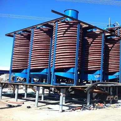 Quality Copper Mining Laboratory Spiral Classifier Machine For Dewatering Desliming for sale