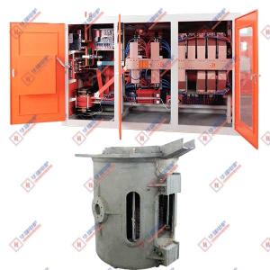 China Aluminum Shell High Frequency Induction Melting Furnace High Durability Energy Saving on sale