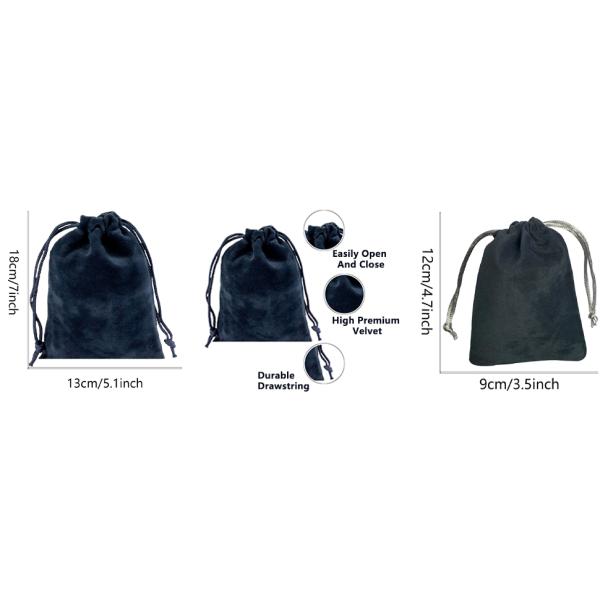 Velvet Drawstring Pouches Gift Bags