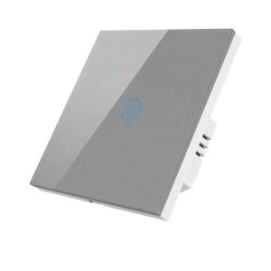 Wholesale Four Gang WiFi  Smart Switch 433MHz RF Touch Remote Light Switch EU UK 220V from china suppliers