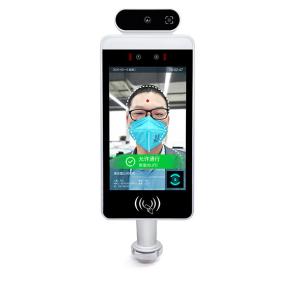 RS232 Face Recognition Biometric Device LCD Screen , 8 inch Time Attendance Access Control