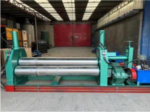 China High Strength Hydraulic Plate Rolling Machine With Maxi Roll Plate Thickness 10mm on sale