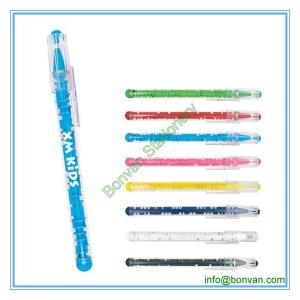 plastic puzzle pen, plastic toy pen, maze ball point pen