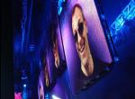 1R1G1B P37.5 Transparent Led Curtain Display , Mesh Led Curtain Display For