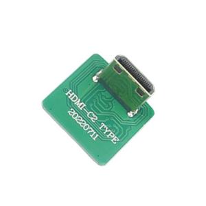 China Mini Hdmi Elbow Head Hd Cable Adapter mini Hdmi-C2 To 20525-020E-02 To Board Side Connector pitch 0.4mm on sale