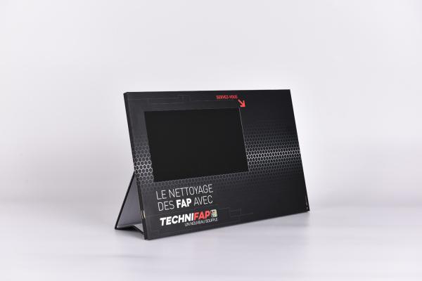Custom print design 7 inch point of sales video display,POS video display for